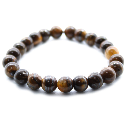 Pulseira Energética de Olho de Tigre