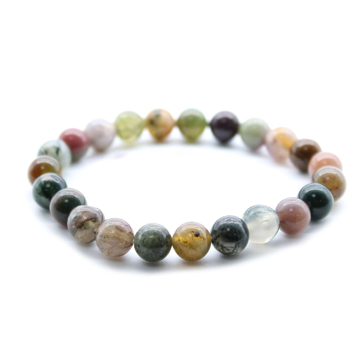 Pulseira Energética de Ágata Musgosa