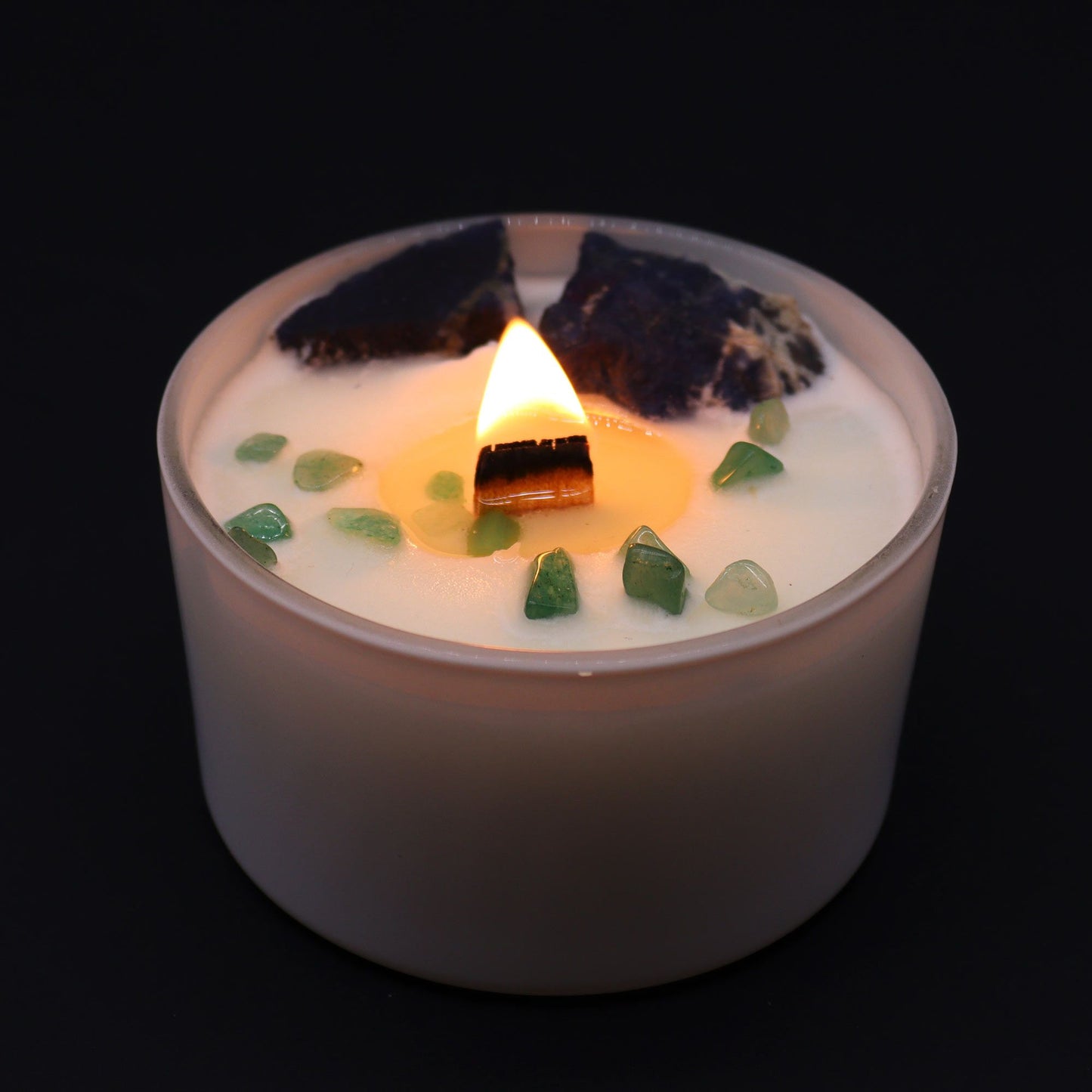 Vela de Cristal Chakra - Chakra da Garganta (Vishuddha)