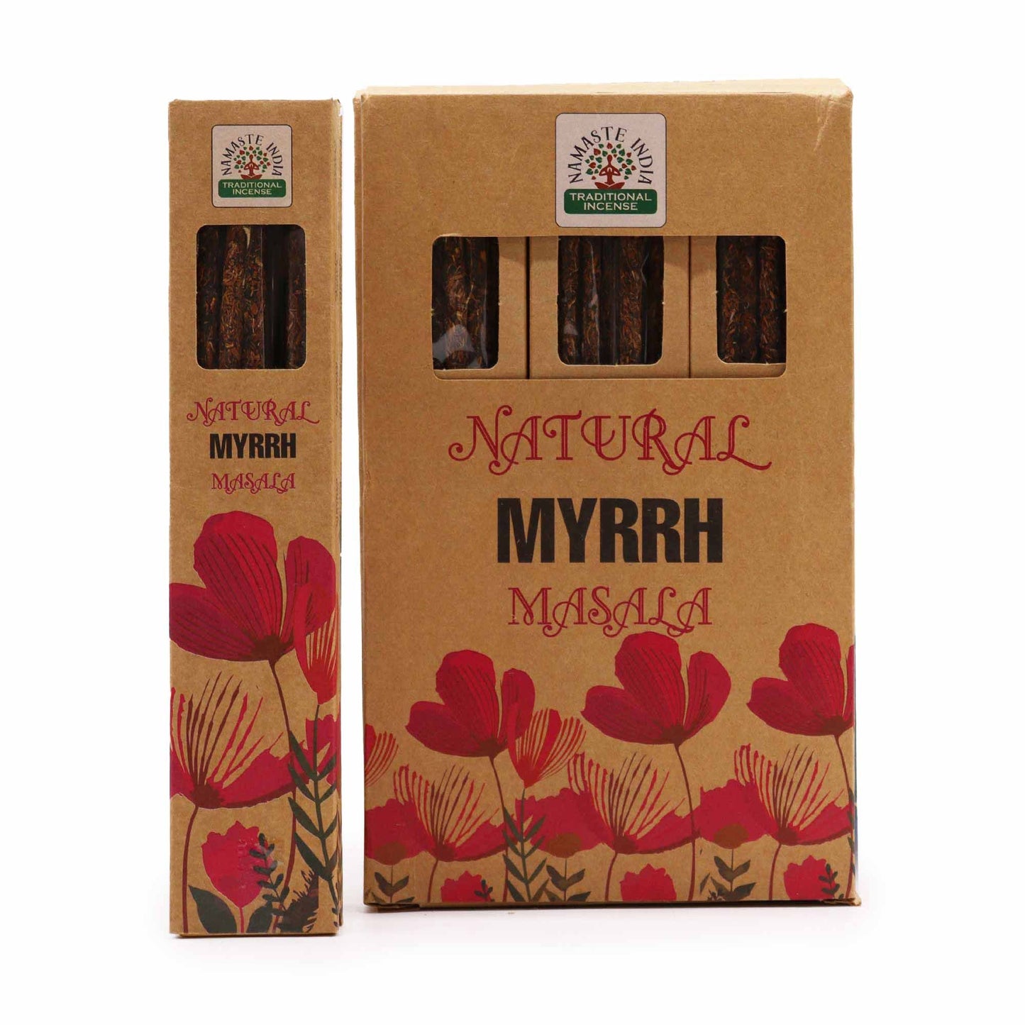 Incenso Botânico Natural Masala - Mirra 33g
