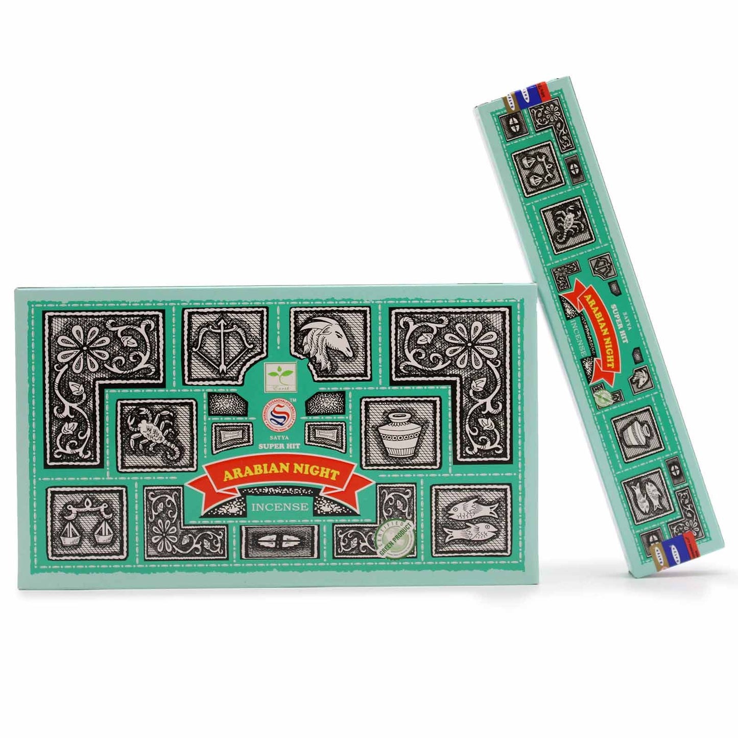 Incenso Nag Champa Super Hit - A Noite Árabe 15g
