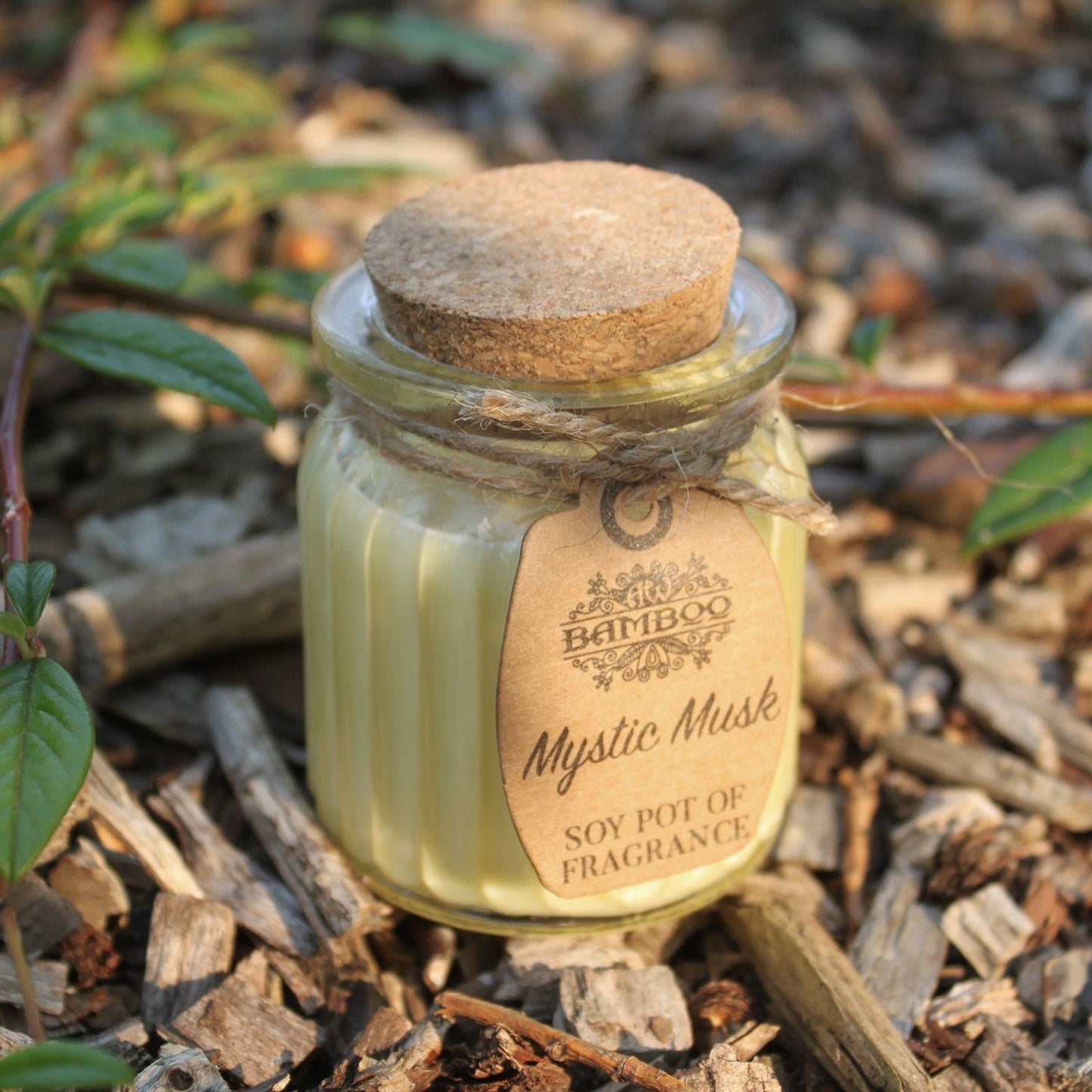 Vela de Cera de Soja - Mystic Musk