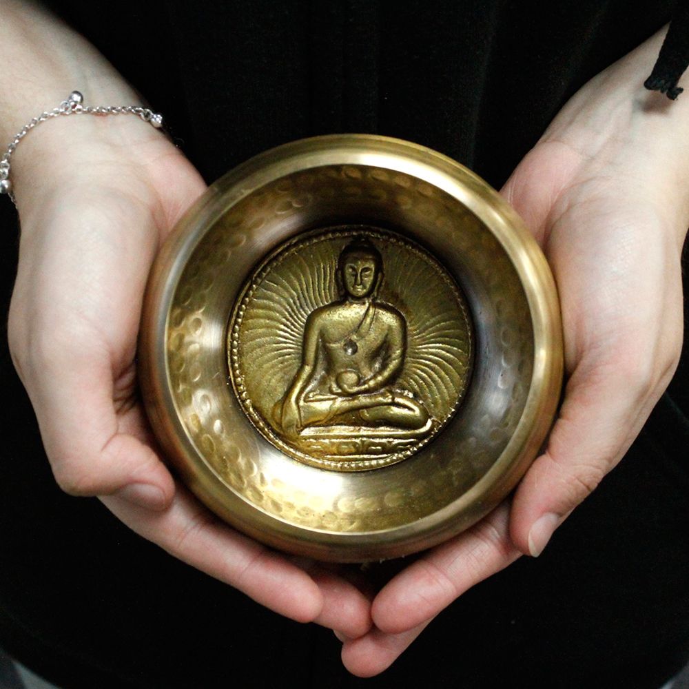 Taça Tibetana - Buda da Medicina 10 cm