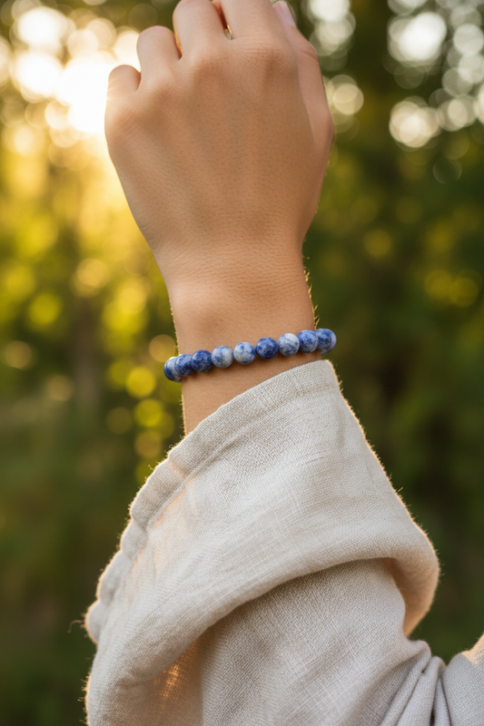 Pulseira Energética de Sodalita