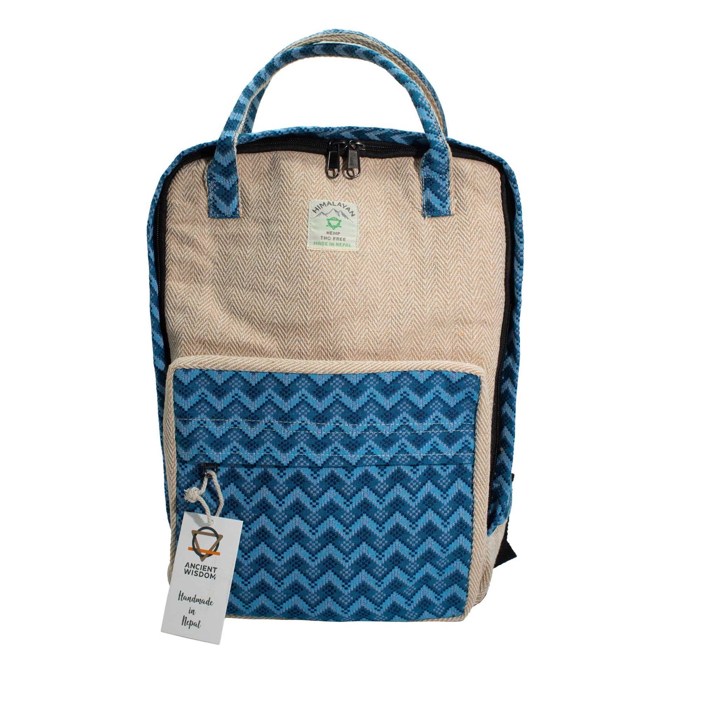 Mochila Grande de Katmandu - Design Dhaka (39x28x13cm)