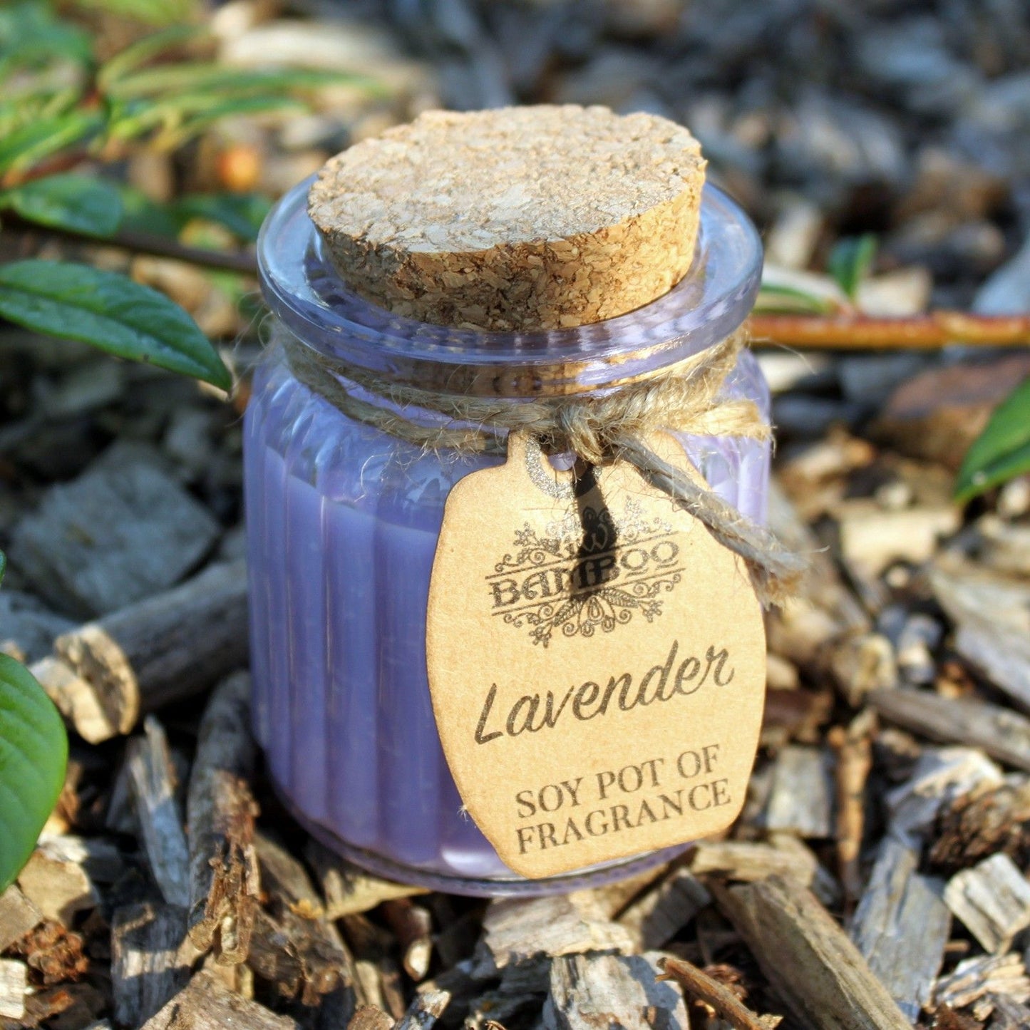 Vela de Cera de Soja - Lavanda