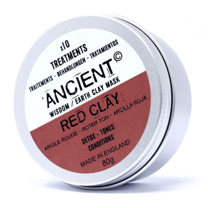 Argila Vermelha para Máscara Facial 80g