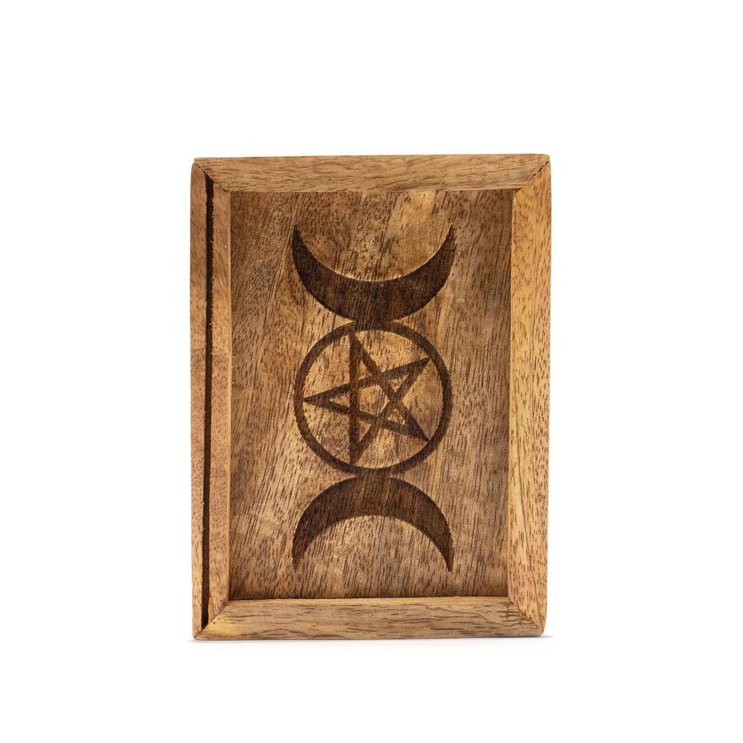 Pequena Caixa de Tarot com Suporte para Cartas