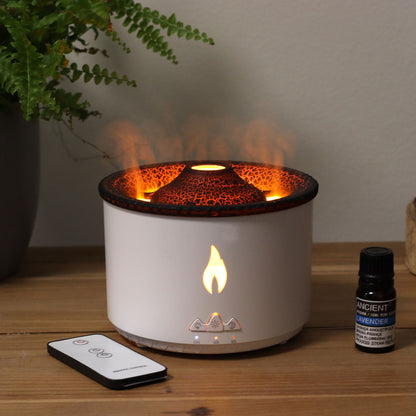 Difusor de Aroma Efeito Vulcão Médio - Duas Cores