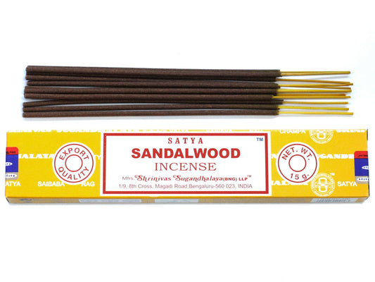 Incenso Satya Sticks 15g - Sândalo