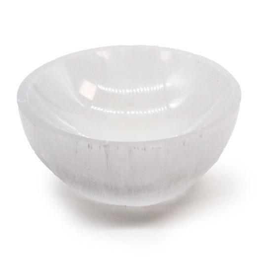 Tigela Redonda de Selenite 8cm