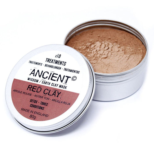 Argila Vermelha para Máscara Facial 80g