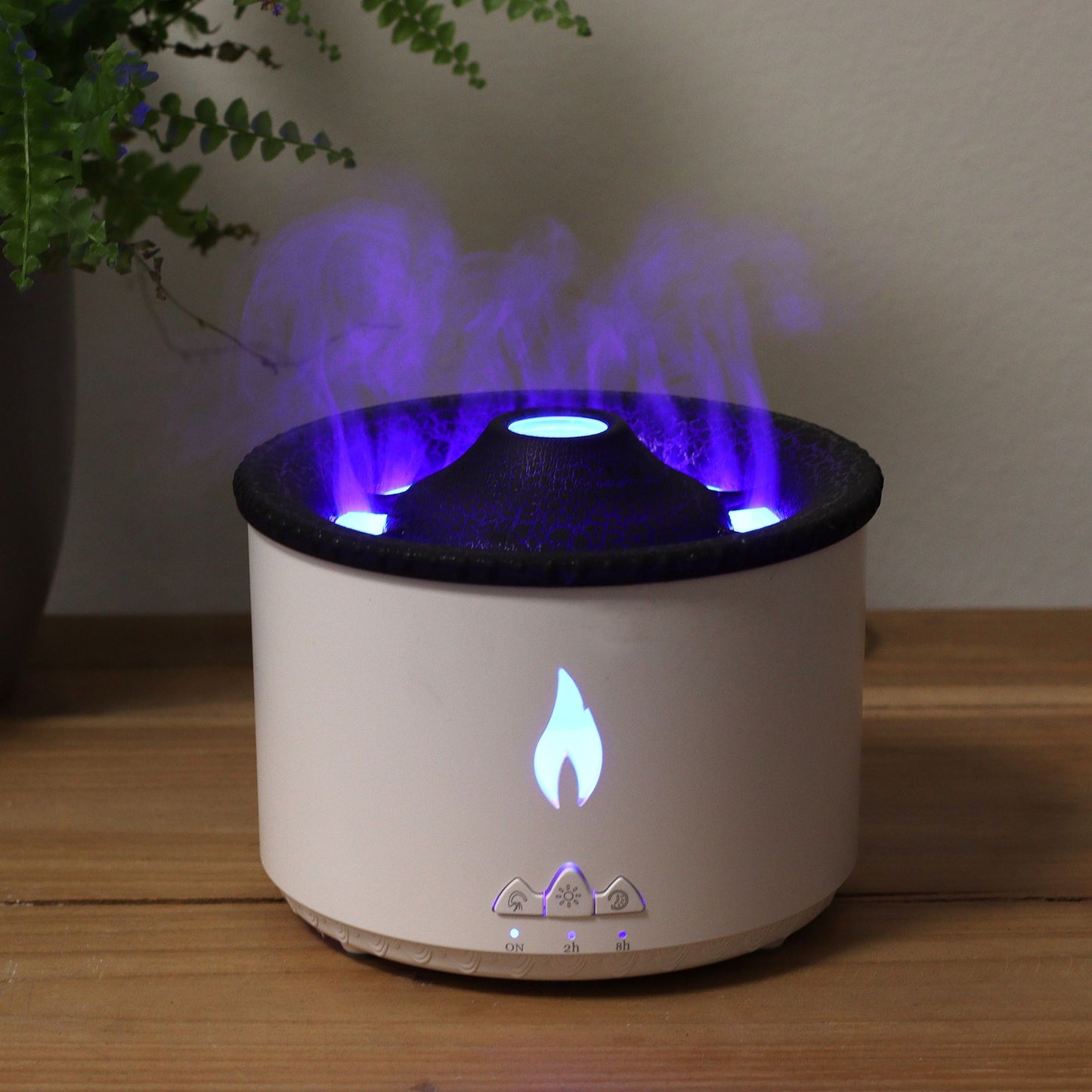 Difusor de Aroma Efeito Vulcão Médio - Duas Cores