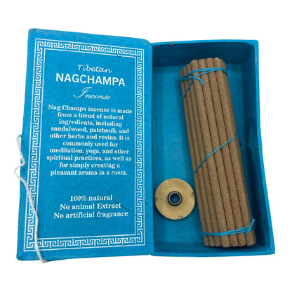 Set de Oferta de Incenso Tibetano do Himalaia - Nag Champa