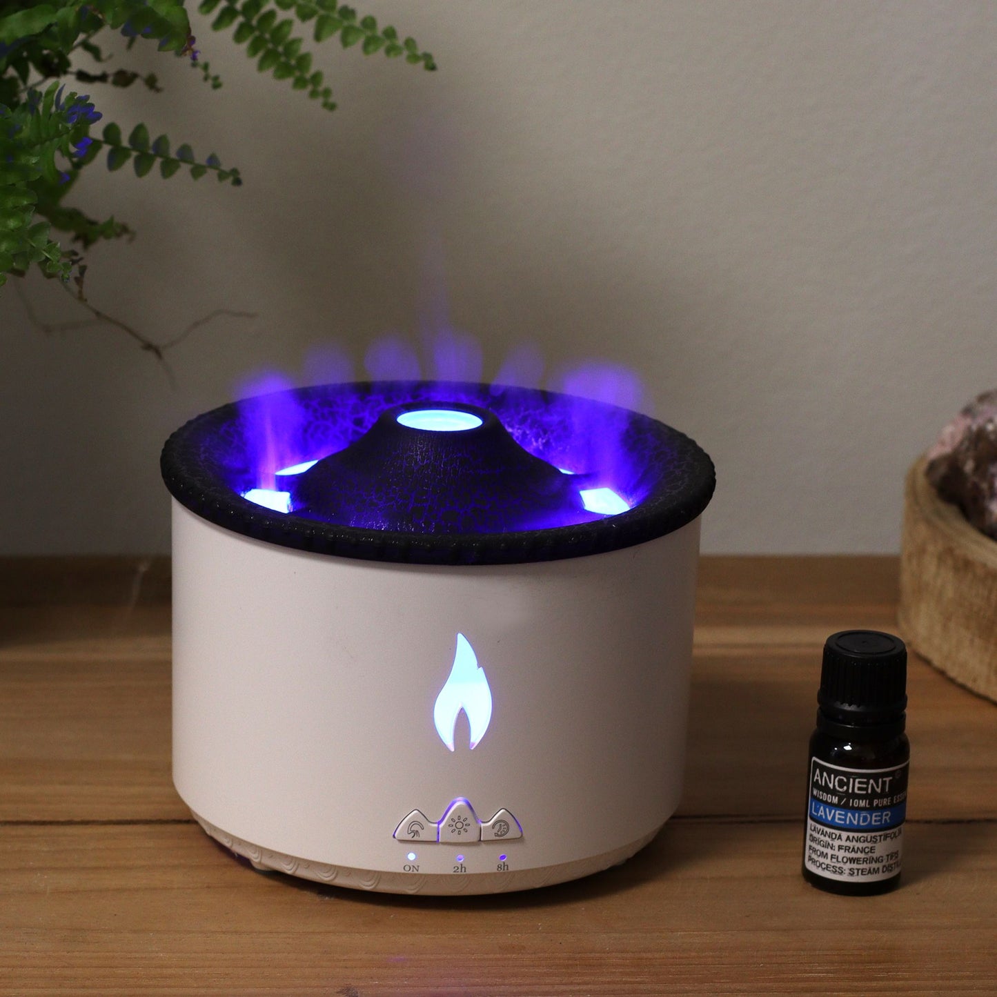 Difusor de Aroma Efeito Vulcão Médio - Duas Cores
