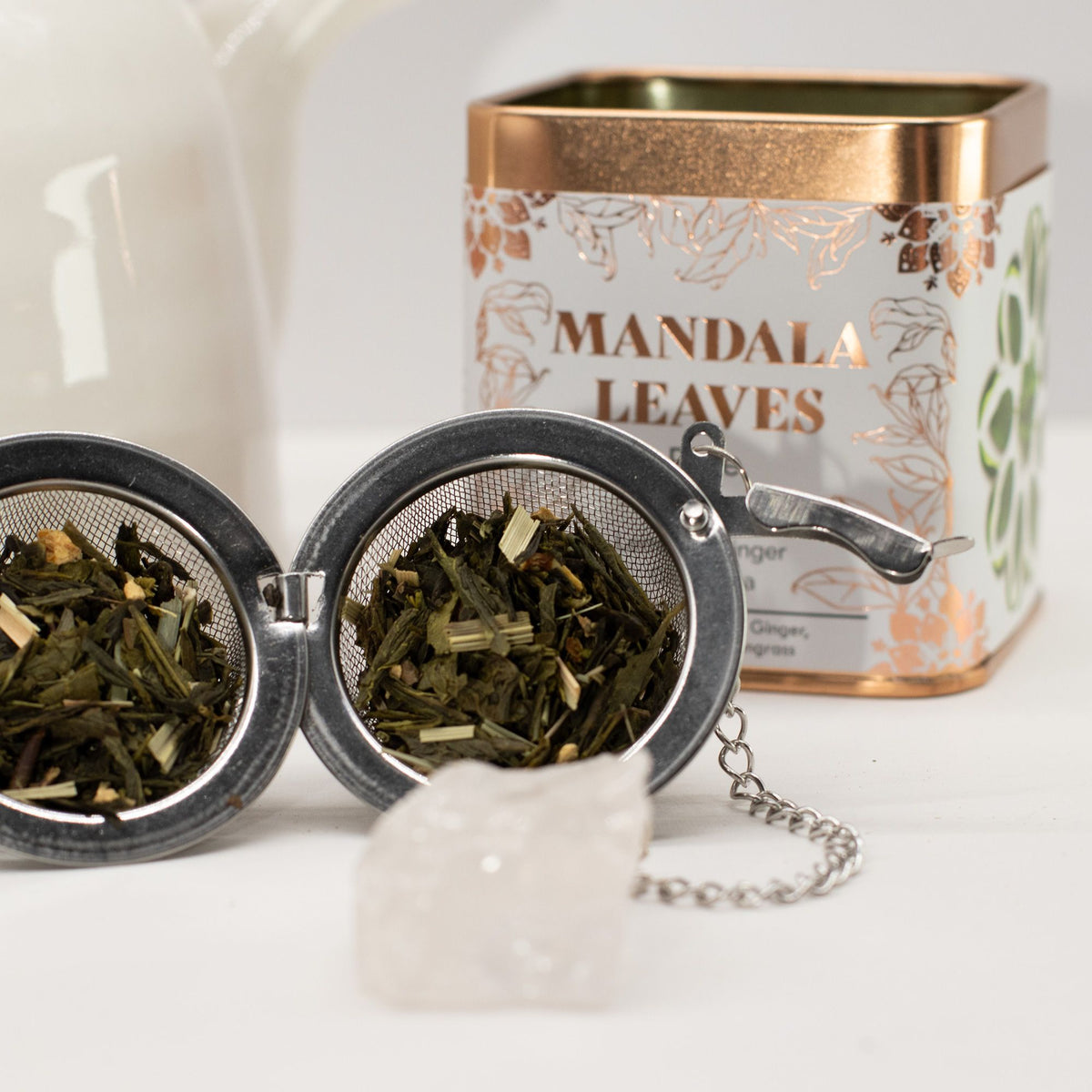 Chá Verde Eco Classic com Limão e Gengibre, 50 g