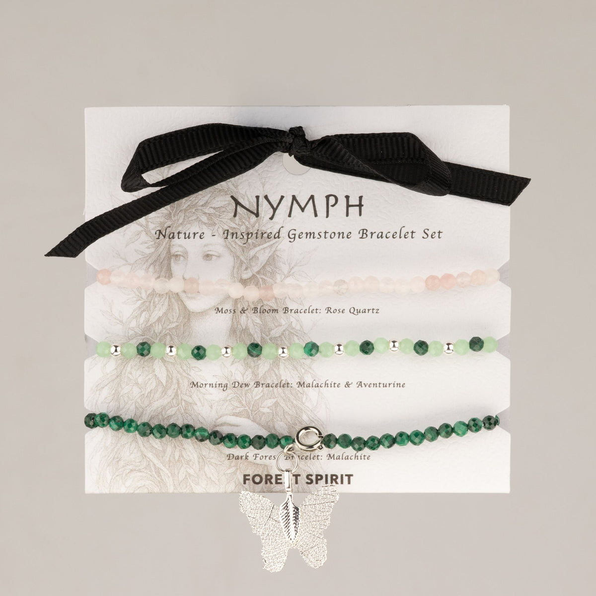 Conjunto de Pulseiras Ninfa Espírito da Floresta
