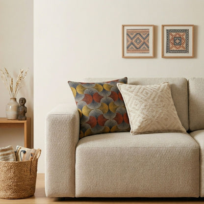 Capa de Almofada Boho 45x45 cm — Urban Swirl