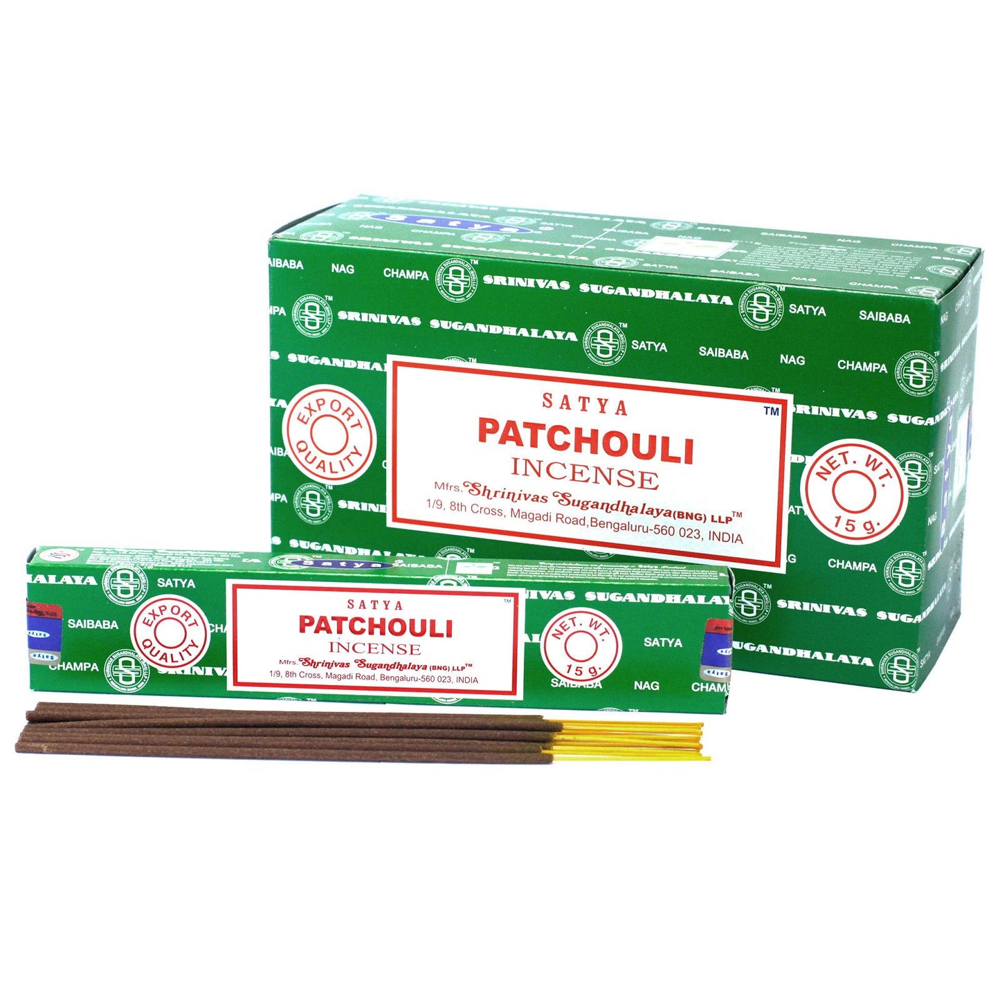Incenso Satya Sticks 15g - Patchouli