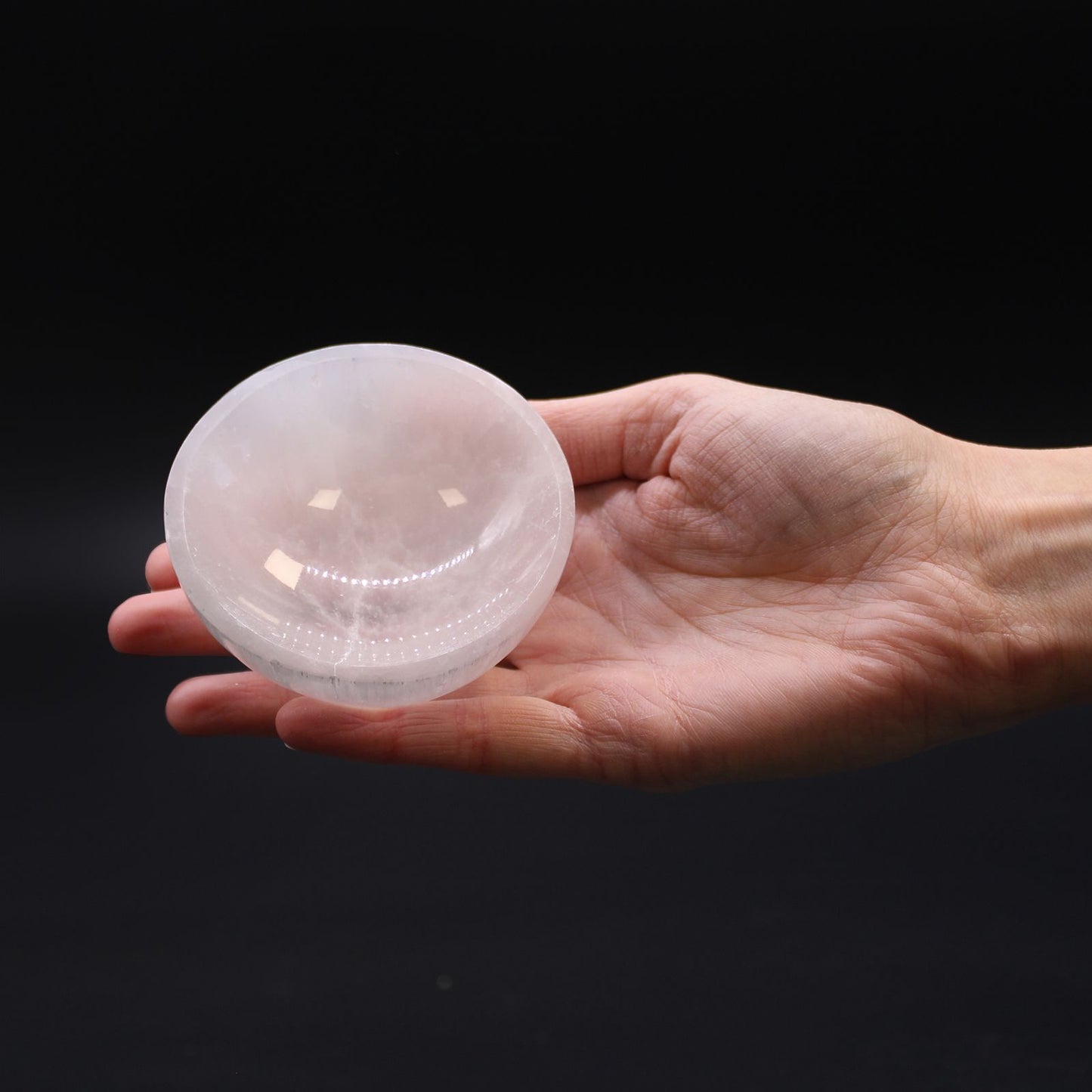 Tigela Redonda de Selenite 8cm
