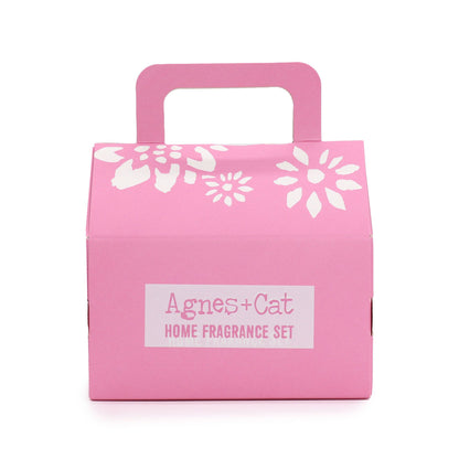 Conjunto de Fragrâncias Agnes & Cat - Chá e Rosas
