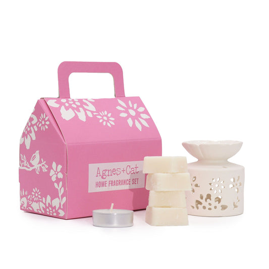 Conjunto de Fragrâncias Agnes & Cat - Chá e Rosas