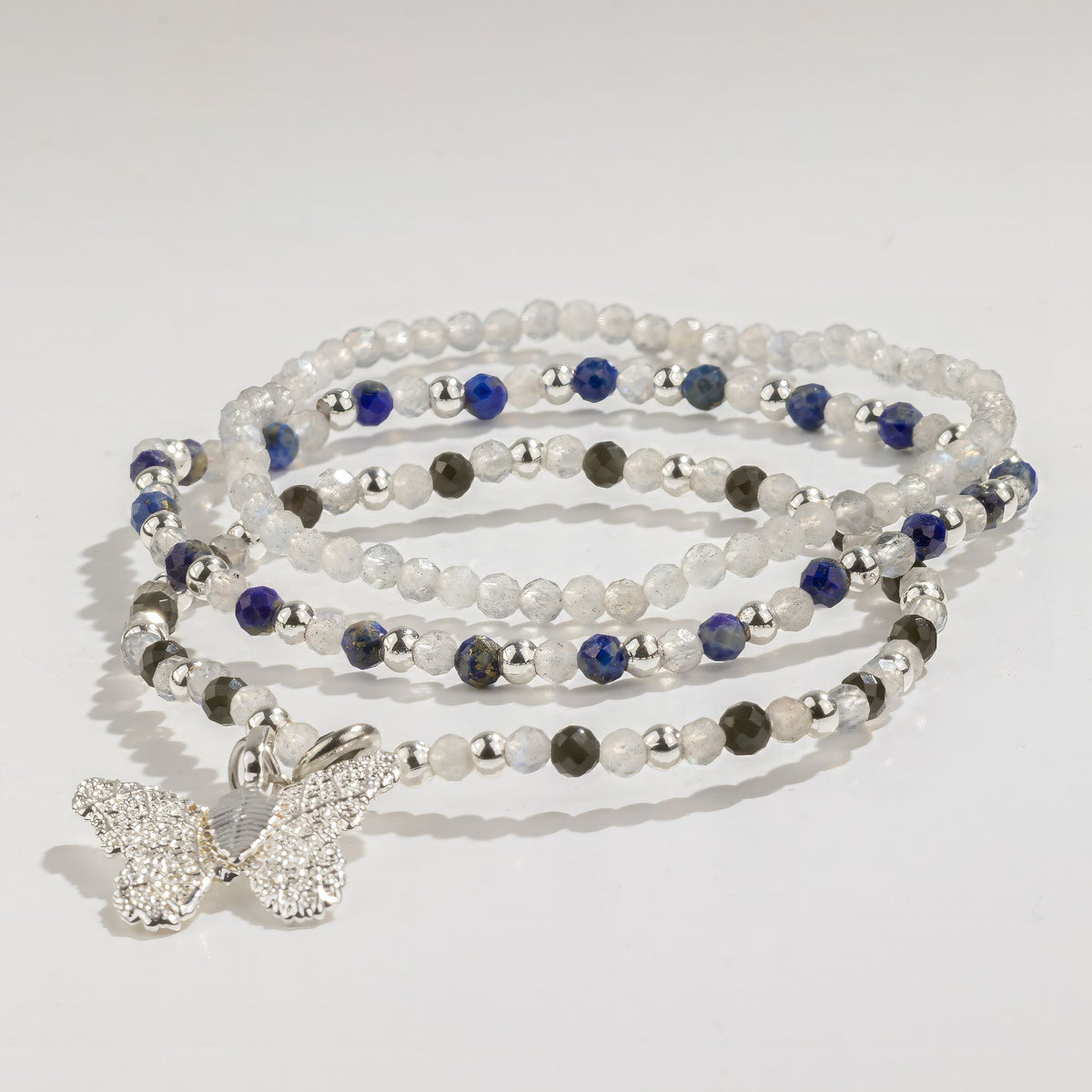 Conjunto de Pulseiras Ninfa Auroras Boreais
