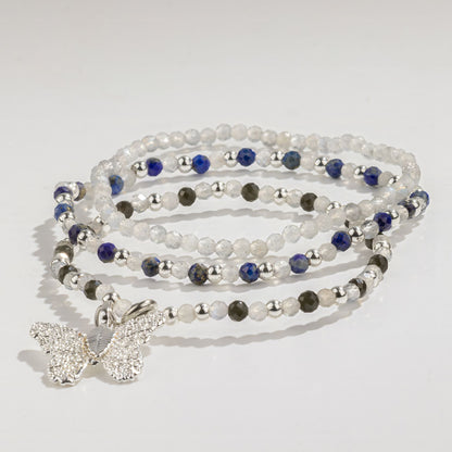 Conjunto de Pulseiras Ninfa Auroras Boreais