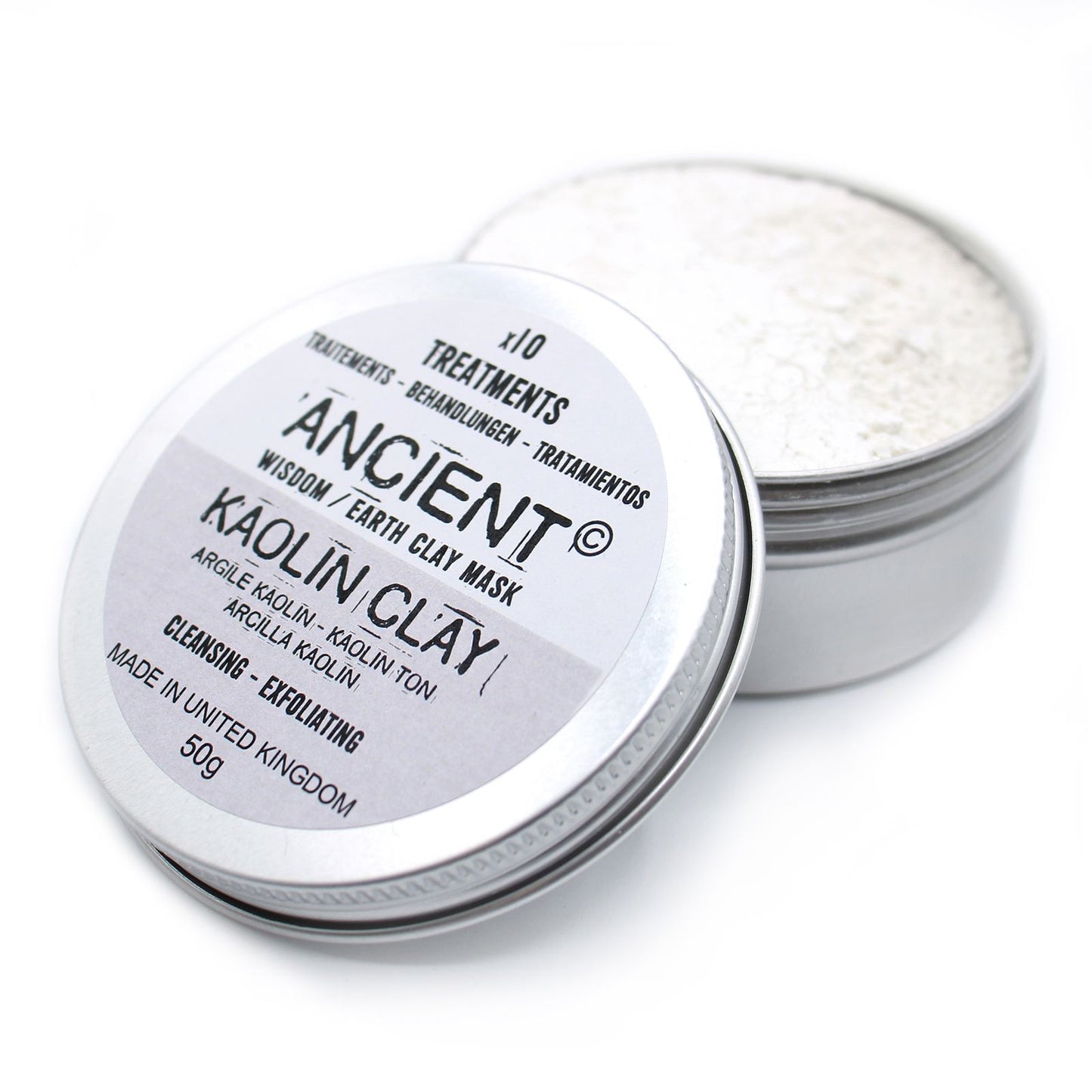 Argila de Caulino para Máscara Facial 50g