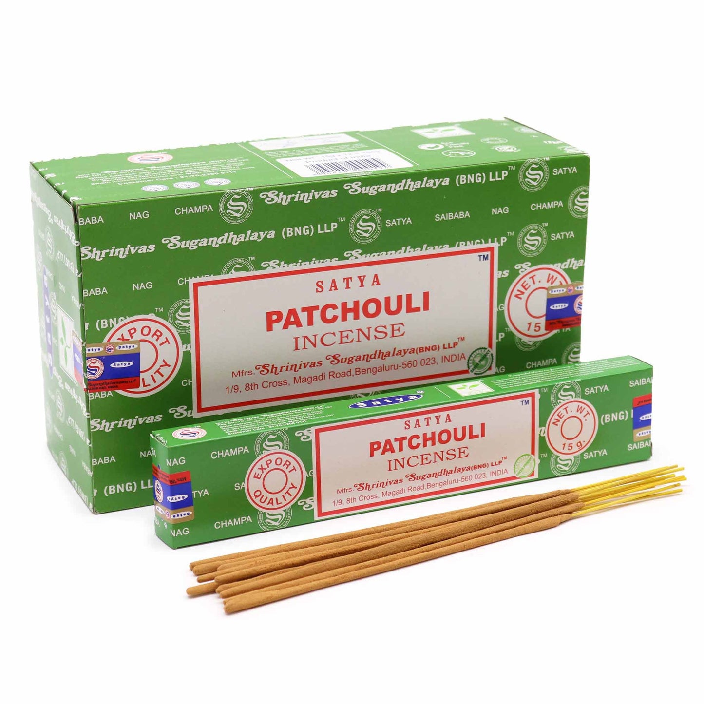 Incenso Satya Sticks 15g - Patchouli