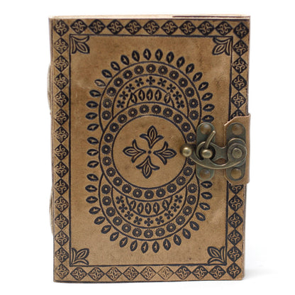 Caderno de Couro Genuíno