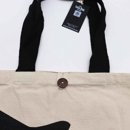 Bolsa Tote Icónica Nomad Sari - Black Cat - Classic 10oz