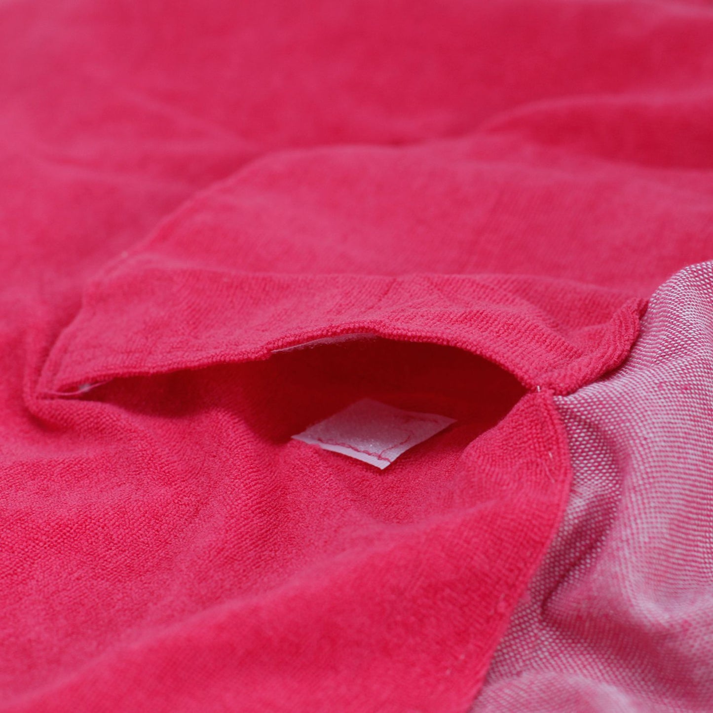 Toalha Pareo de Algodão 100x180 cm — Rosa Quente