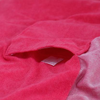 Toalha Pareo de Algodão 100x180 cm — Rosa Quente
