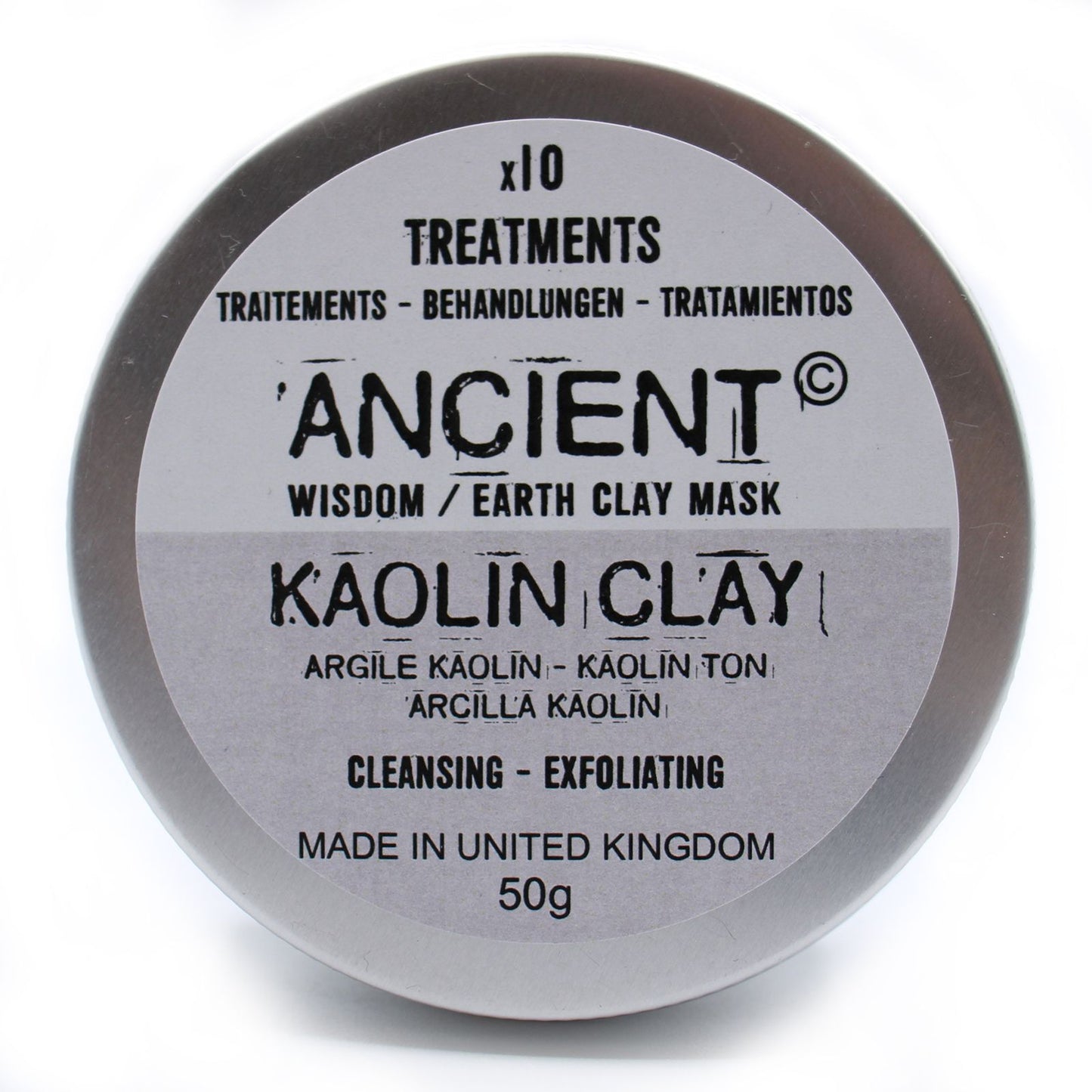 Argila de Caulino para Máscara Facial 50g