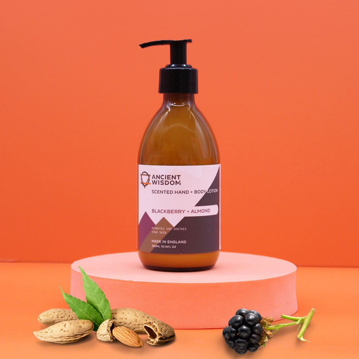 Loção Corporal - Amora e Amêndoa 300ml