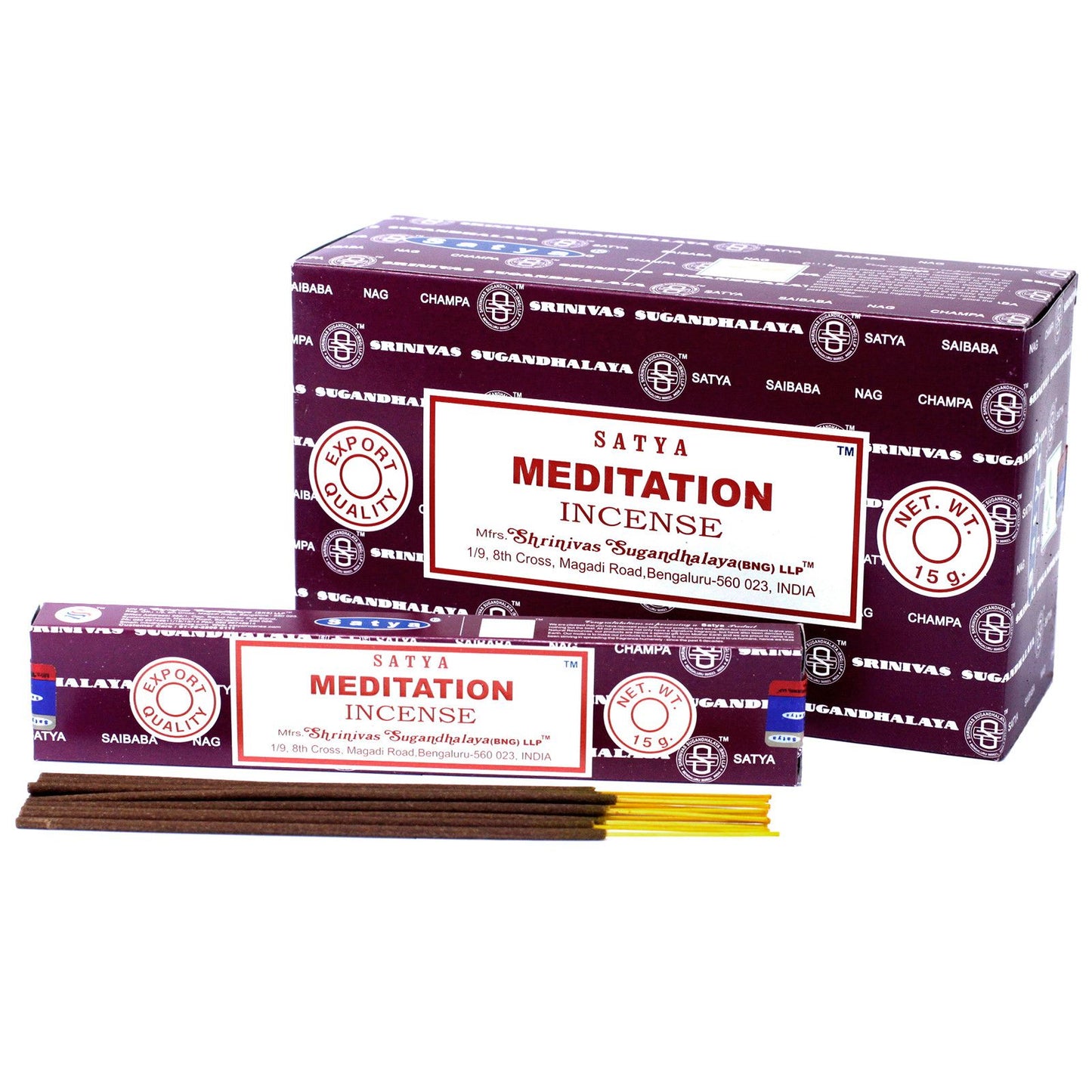 Incenso Satya Sticks 15g - Meditação