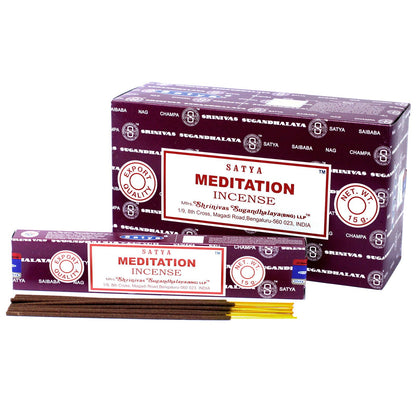 Incenso Satya Sticks 15g - Meditação