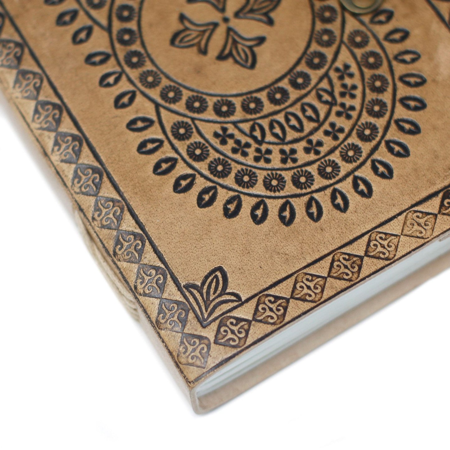 Caderno de Couro Genuíno