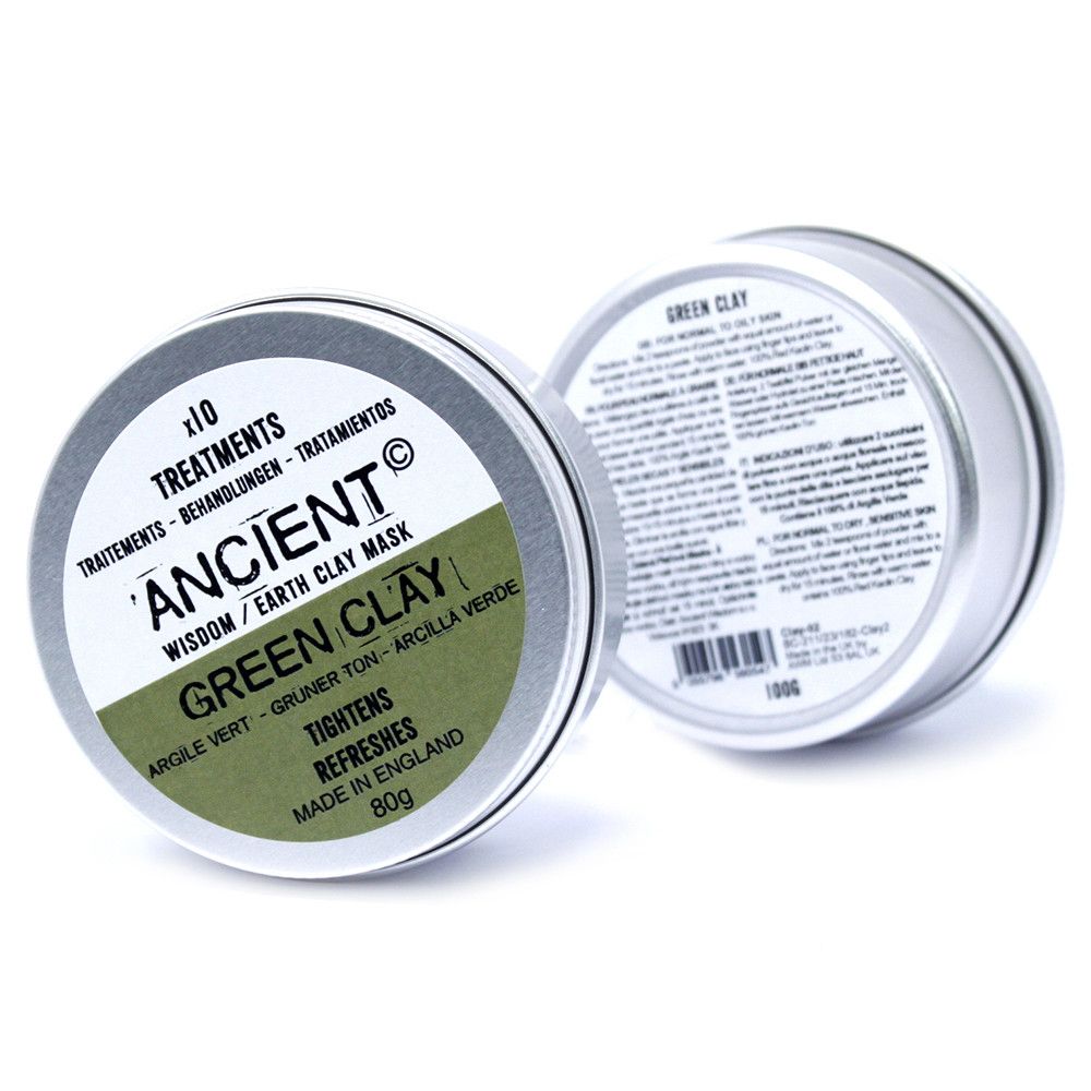 Argila Verde para Máscara Facial 80g