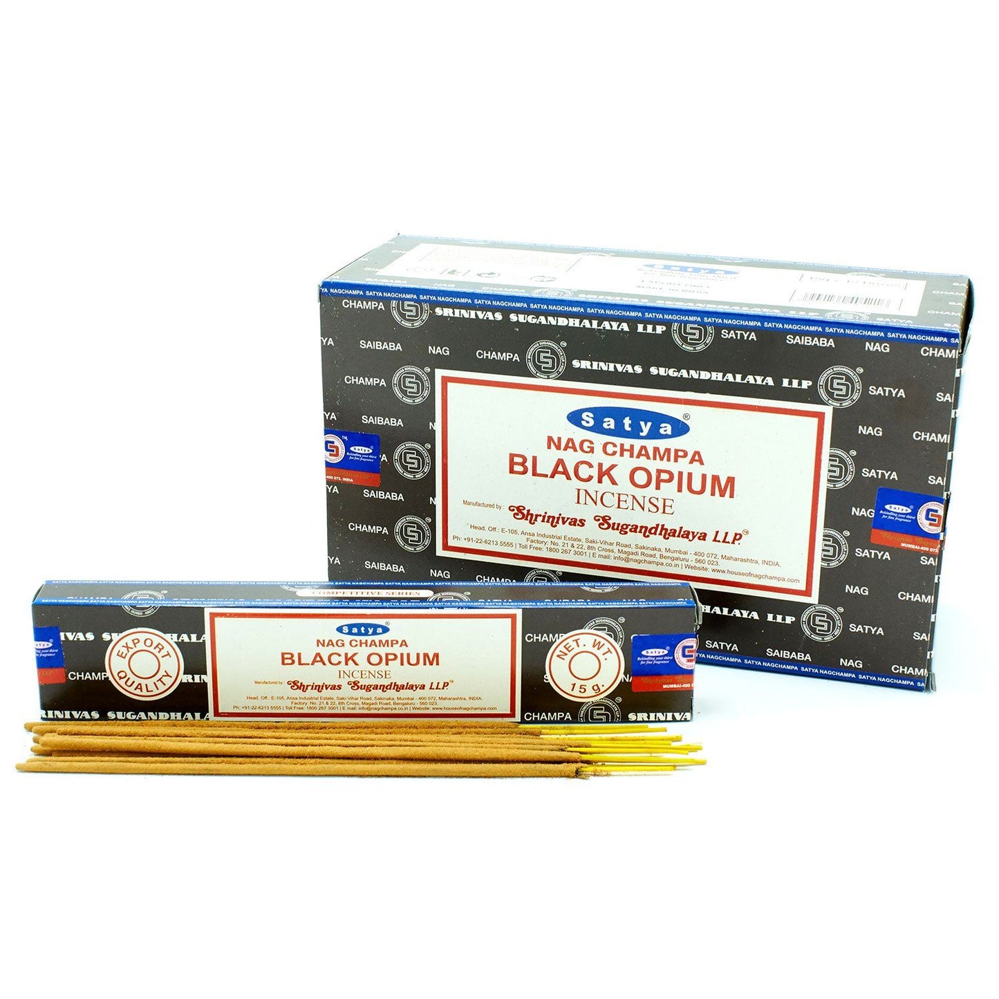 Incenso Satya Sticks 15g - Black Opium