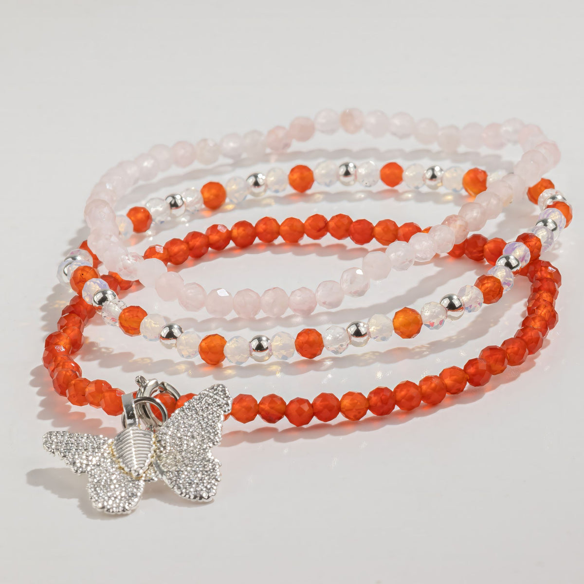 Conjunto de Pulseiras Ninfa Amor e Chama
