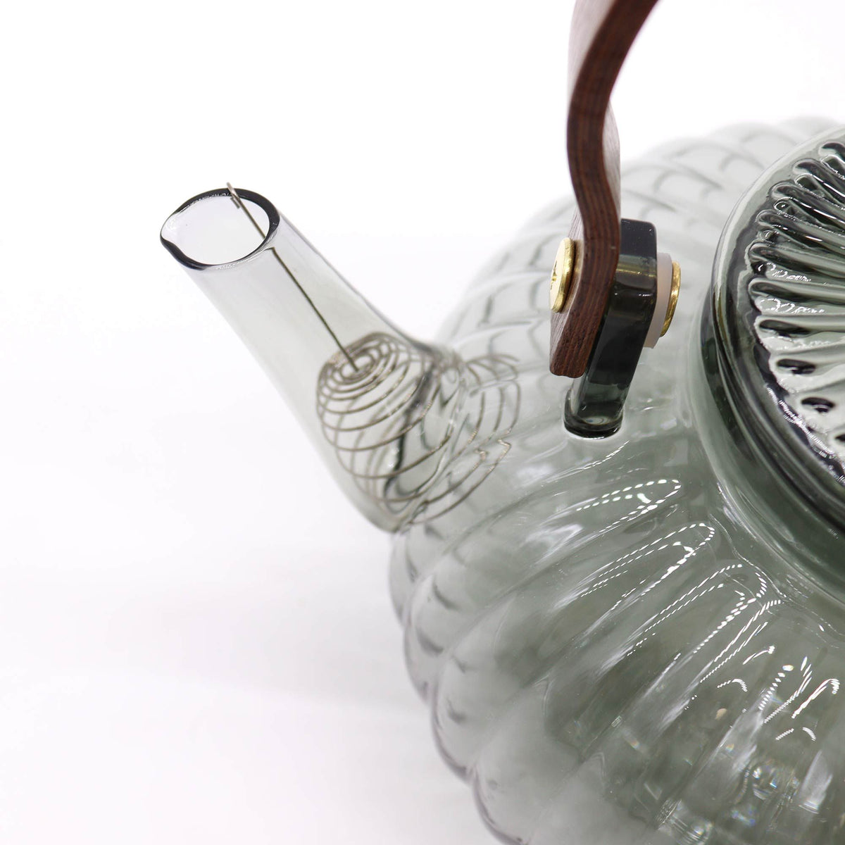 Bule de Vidro com Infusor Carvão Nacarado, 950 ml