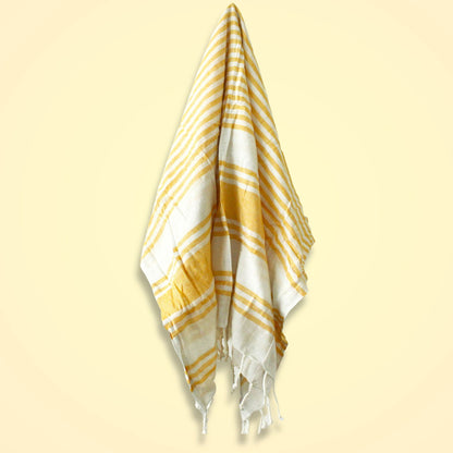 Toalha Hammam Spa 90x170 cm — Amarelo Amanhecer