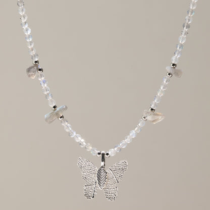 Colar Ninfa de Labradorite Auroras Boreais
