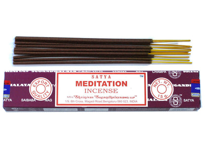 Incenso Satya Sticks 15g - Meditação