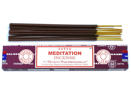 Incenso Satya Sticks 15g - Meditação