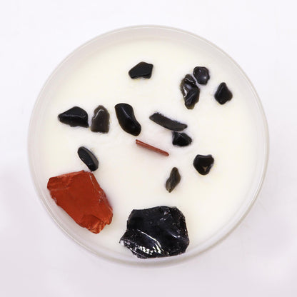 Vela de Cristal Chakra - Chakra Raíz (Muladhara)