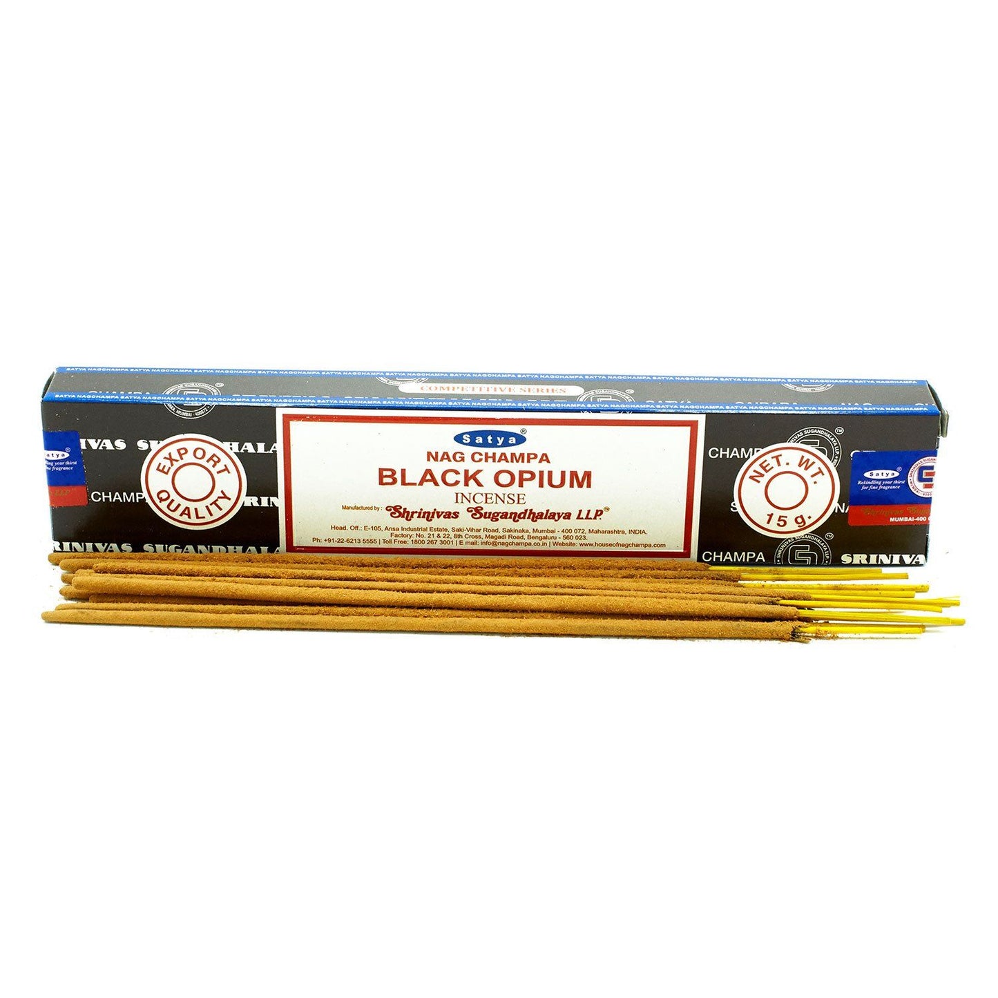 Incenso Satya Sticks 15g - Black Opium
