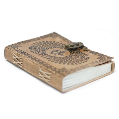 Caderno de Couro Genuíno
